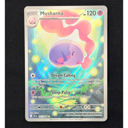 Pokemon Musharna 117/086 - Illustration Rare Holo - Black Bolt 2025 - English - Image 2