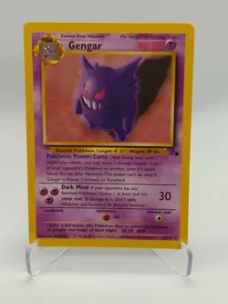 Pokemon TCG Gengar Fossil 20/62 Regular Unlimited Rare - Image 3