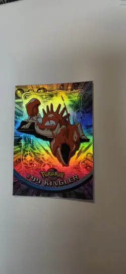 2000 Topps Pokemon TV Animation Series 2 Rainbow Foil Kingler #99 - Image 1