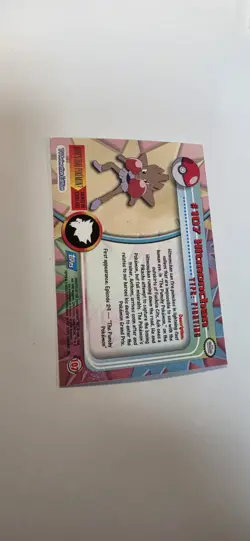 Pokemon Topps Foil Rainbow #107 Hitmonchan Blue Label Series 2 - Image 4