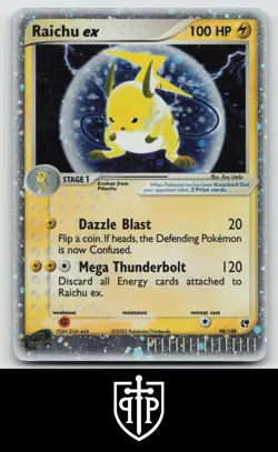Pokemon - Raichu ex 98/100 Sandstorm - Holo EX Rare - HP - Image 1