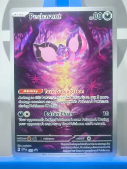 Pecharunt SVP 129 - Illustration Rare - Black Star Promo - Pokemon TCG - Image 3