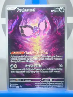 Pecharunt SVP 129 - Illustration Rare - Black Star Promo - Pokemon TCG - Image 4