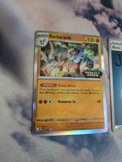 Perfect Order - Barbaracle MEP 065 - Pre-Release Black Star Promo - Pokemon TCG - Image 4