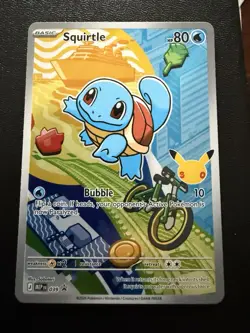 Pokemon TCG Squirtle MEP Promo Basic 039 80 HP Regular 2026 - Image 1