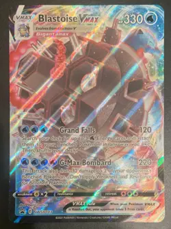 Blastoise VMAX SWSH103 Jumbo Black Star Promo Pokemon Sword & Shield NM/MINT - Image 1
