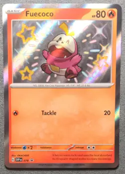 Pokemon English - Black Star Promo - Fuecoco SVP079 - NM - Image 1