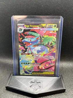 Pokemon Mega Venusaur EX 177/132 Full Art SIR – Mega Evolution Set NM - Image 1