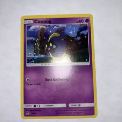 2017 POKEMON SUN & MOON COSMOG SM42 COSMOS HOLO (BLACK STAR PROMO) - Image 1