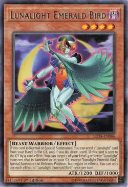 Lunalight Emerald Bird Rare LED4-EN046 LP - Image 1