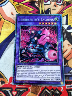 Fiendsmith's Lacrima ra05-en038 (NEW) Platinum-Secret Rare Yu-Gi-Oh! - Image 1