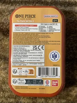 One Piece Card Game Monkey.D.Luffy Tin Pack Set Vol.2 - Image 2