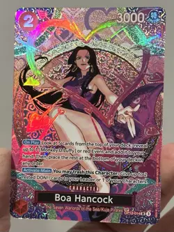 Boa Hancock SP OP12-014, OP-15 Adventure On Kami's Island One Piece English NM - Image 3