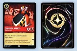 Queen Of Hearts #119/204 Lorcana Rise Of The Floodborn 2023 Disney Uncommon TCG - Image 1