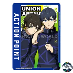 Action Point Card UAPR_BLK-AP01 Blue Lock Promo Union Arena Japanese - Image 1