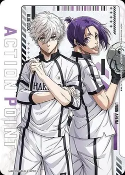 Union Arena UA03NC/BLK-2-AP01 Action point card blue lock AP Japanese - Image 1