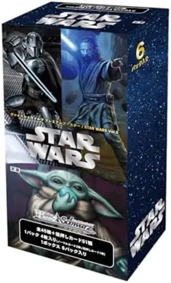 Weiss Schwarz Star Wars Vol.2 Premium booster SEALED Box F/S w/Tracking# Japan - Image 3