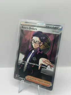 Pokemon TCG Boss’s Orders 256/217 Full Art Ultra Rare – Ascended Heroes – NM - Image 1