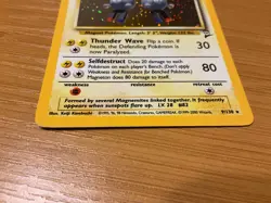 NEW POKEMON BASE SET 2 HOLO CARD #9 OF 130 "MAGNETON" - Image 2