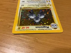 NEW POKEMON BASE SET 2 HOLO CARD #9 OF 130 "MAGNETON" - Image 3
