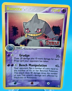 Banette 4/108 EX Power Keepers Reverse Holo Stamped Pokemon Card NM - Image 1