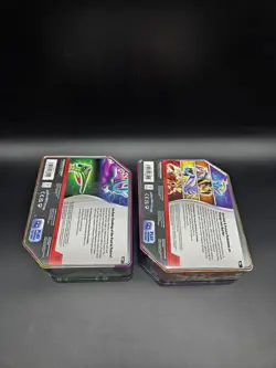 Pokemon TCG Iron Leaves EX & Iron Crown Ex New Tin SEALED (Lot Of 2) - Image 3