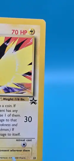 Pokemon TCG Zapdos Black Star Promos 23 Regular Promo Card - Image 3