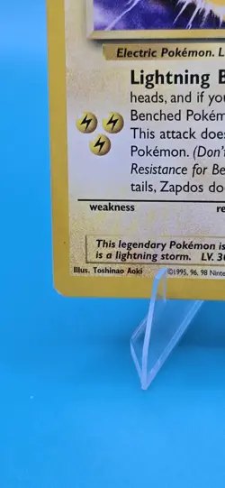 Pokemon TCG Zapdos Black Star Promos 23 Regular Promo Card - Image 5