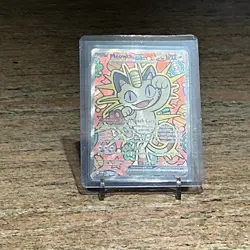 Pokemon Meowth EX Full Art Holo Perfect Order 121/088 - Image 1