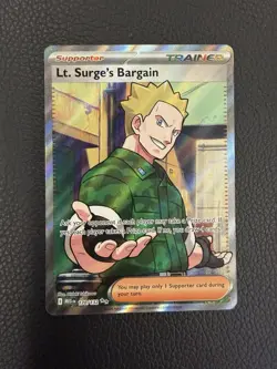 Pokemon TCG Lt. Surges’s Bargain 170/132 - Image 1