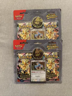 Pokemon TCG Ascended Heroes 2-Pack Blisters - Larry - Set of 2 SEALED - Image 1