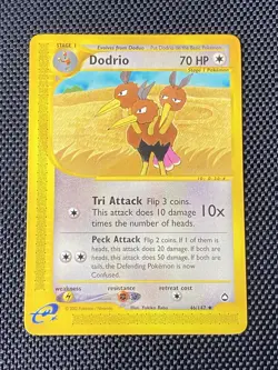 Dodrio 46/147 Aquapolis Pokemon TCG 2003 - Image 1