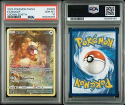 2023 Pokemon SWSH Crown Zenith Bidoof Galarian Gallery #GG29/GG70 PSA 10 - Image 3