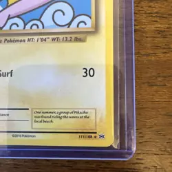 Surfing Pikachu 111/108 – XY Evolutions (Secret Rare) 2016 Pokemon TCG - Image 4