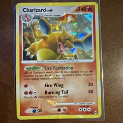 Charizard 1/99 Cracked Ice Holo LP Pokemon Arceus - Image 2