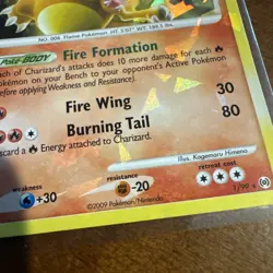 Charizard 1/99 Cracked Ice Holo LP Pokemon Arceus - Image 4