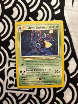Light Ledian 24/105 | Pokemon Neo Destiny Regular HP - Image 1