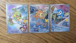 Pokemon TCG First Partner Illustration Collection Series 1 GEN 4 Sinnoh Starters - Image 1