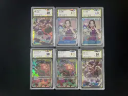 2025 One Piece TCG S-Chinese OP01-078 OP11-118 SR Boa Hancock PGS 10 Lot*6 LU57 - Image 1