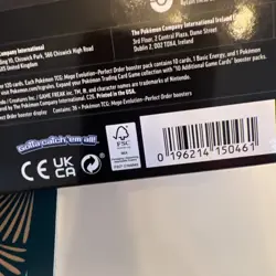 Pokemon TCG Mega Evolution: Perfect Order Booster Box 36 Packs English 2025 - Image 3