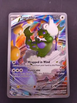 Pokemon TCG White Flare Tornadus Pokemon Center Promo - Image 1