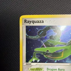 Pokemon TCG Rayquaza 22/107 Holo Rare EX Deoxys MP+ - Image 2