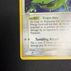 Pokemon TCG Rayquaza 22/107 Holo Rare EX Deoxys MP+ - Image 4