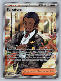 Pokemon TCG Salvatore 202/162 Temporal Forces Holo Rare Full Art - Image 1