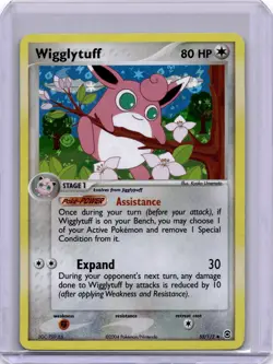 Pokemon Wigglytuff Uncommon FireRed & LeafGreen 52/112 LP - Image 1