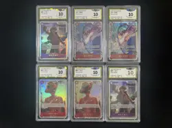 2025 One Piece TCG S-Chinese OP12-014 SR Monkey D. Luffy PGS 10 Lot*6 LU57 - Image 1