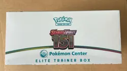 Pokemon TCG Pokemon 151 Pokemon Center Exclusive Elite Trainer Box ETB Sealed - Image 2