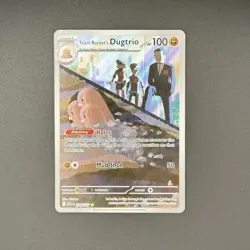 Team Rocket's Dugtrio 239/217 Pokemon TCG Ascended Heroes Illustration Rare - Image 1