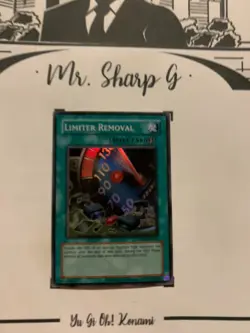 LIMITER REMOVAL - RP02-EN015 ENGLISH Yu-Gi-Oh! CARD SUPER RARE HOLO KONAMI TCG - Image 2