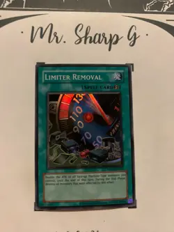 LIMITER REMOVAL - RP02-EN015 ENGLISH Yu-Gi-Oh! CARD SUPER RARE HOLO KONAMI TCG - Image 3